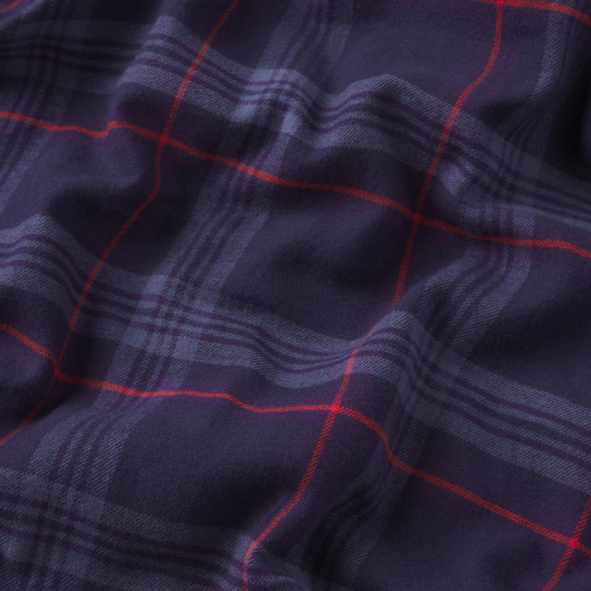 FLANNEL SLEEP MENS PANT | DAMSON LASER PLAID ADDITIONAL FABRIC DETAILS