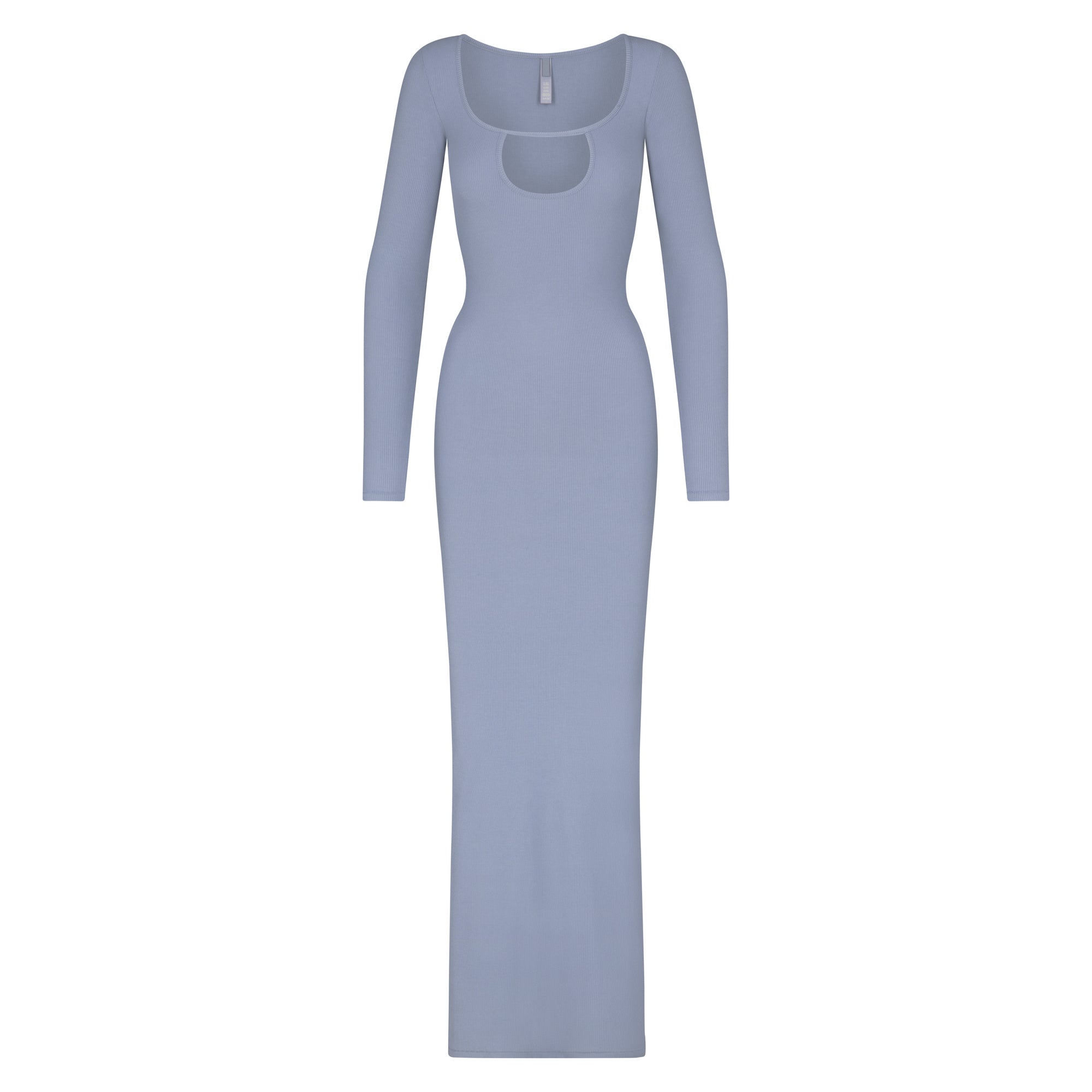 Long sleeve keyhole dress on sale