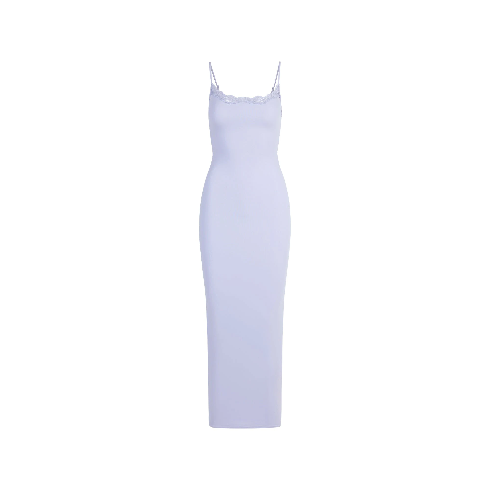 FITS EVERYBODY LACE LONG SLIP DRESS | JUPITER FLAT ON A WHITE BACKGROUND | FLT