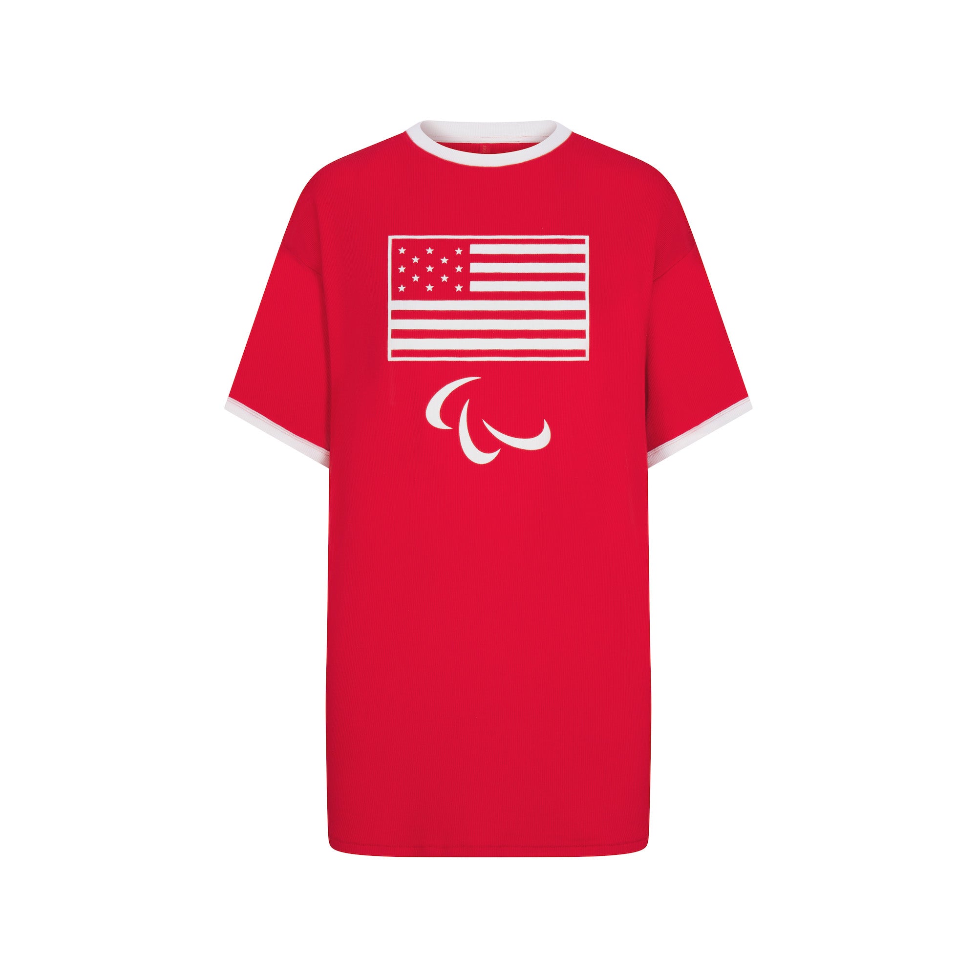 ワンピース theredthread S stamp tee dress THEREDTHREAD / ザレッドスレッド】S stamp tee dress