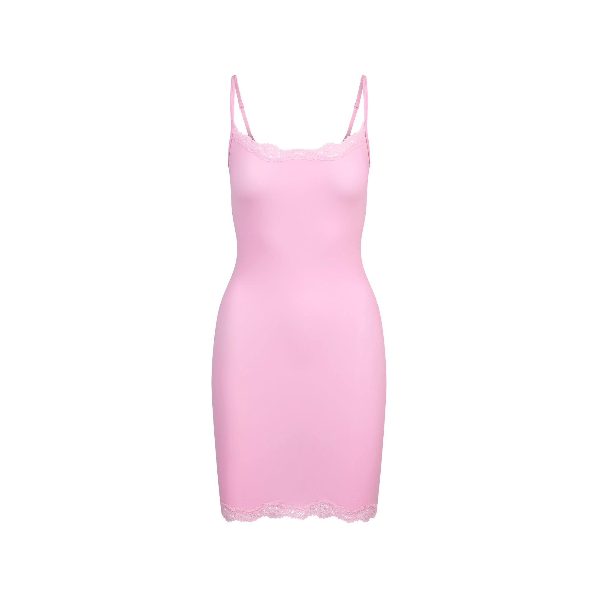 FITS EVERYBODY LACE SLIP DRESS | BUBBLE GUM TONAL | SKIMS