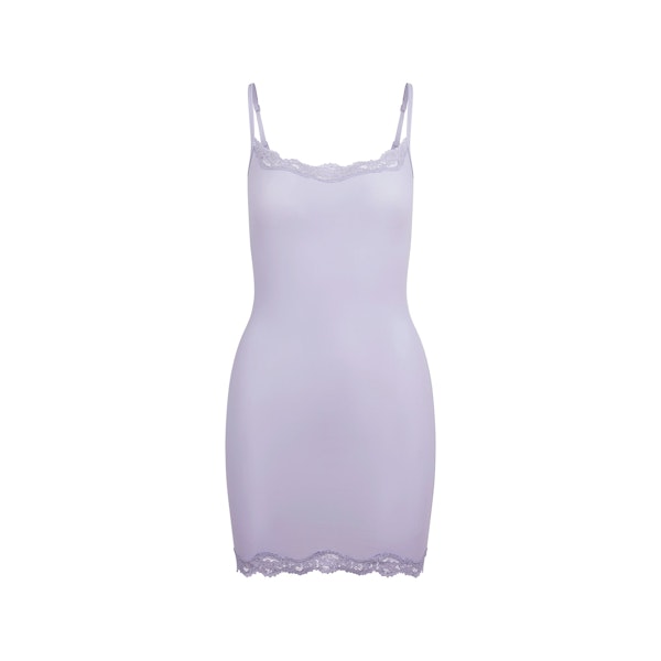 FITS EVERYBODY LACE SLIP DRESS | JUPITER FLAT ON A WHITE BACKGROUND | FLT