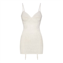 LACE SHAPEWEAR MINI SLIP DRESS
