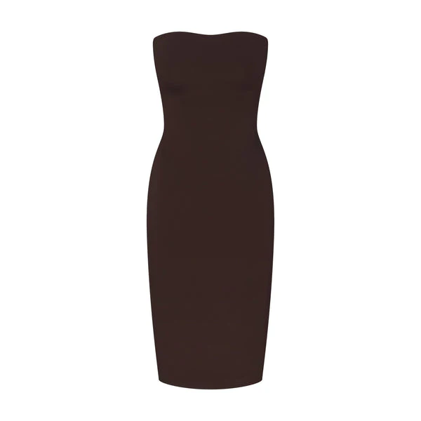 SMOOTH LAYERS TURTLENECK LONG DRESS | ESPRESSO | SKIMS SMOOTH LAYERS TURTLENECK LONG DRESS | ESPRESSO | SKIMS