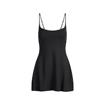 SMOOTH LAYERS SCOOP NECK MINI DRESS