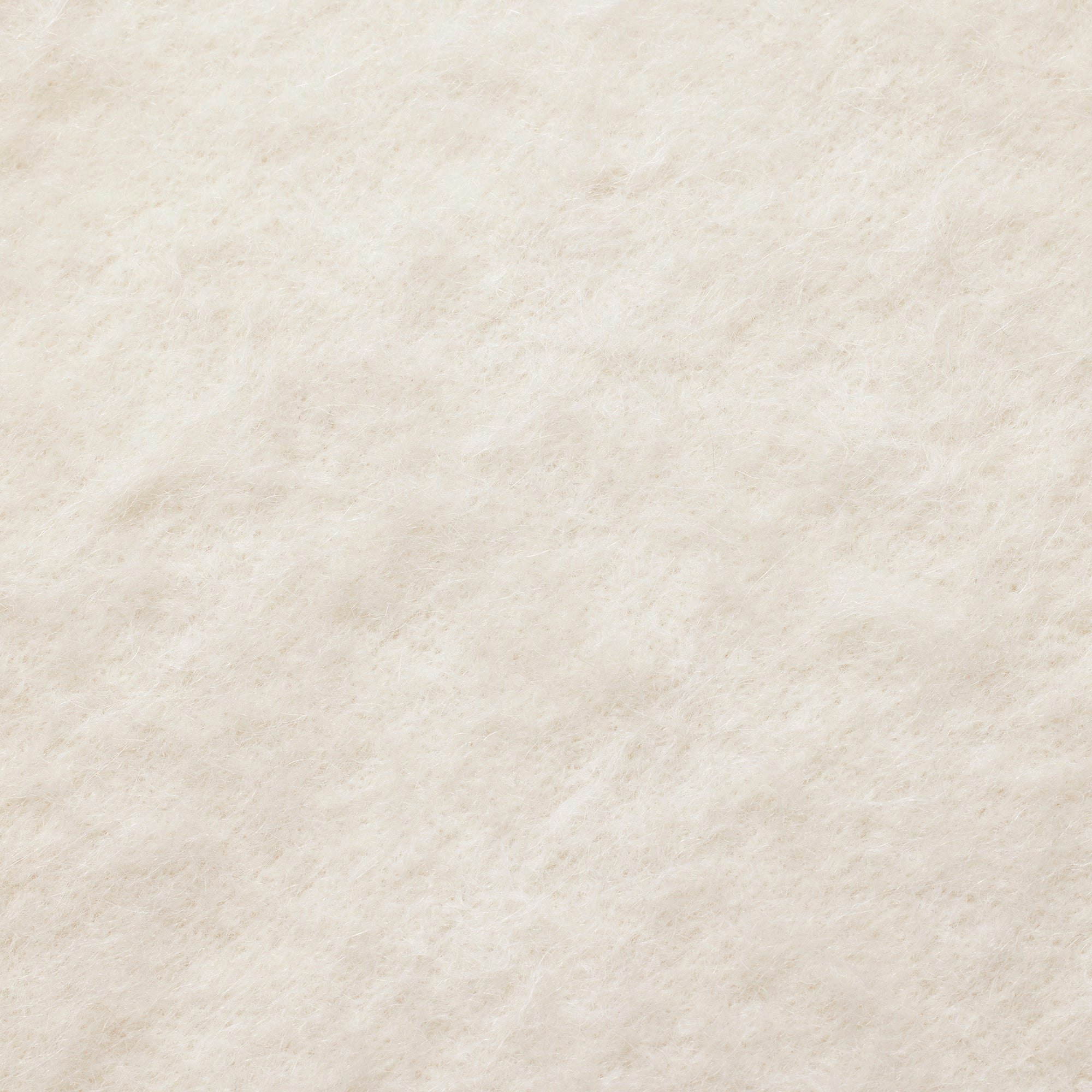 BRUSHED ALPACA CREWNECK SWEATER | EGRET ADDITIONAL FABRIC DETAILS