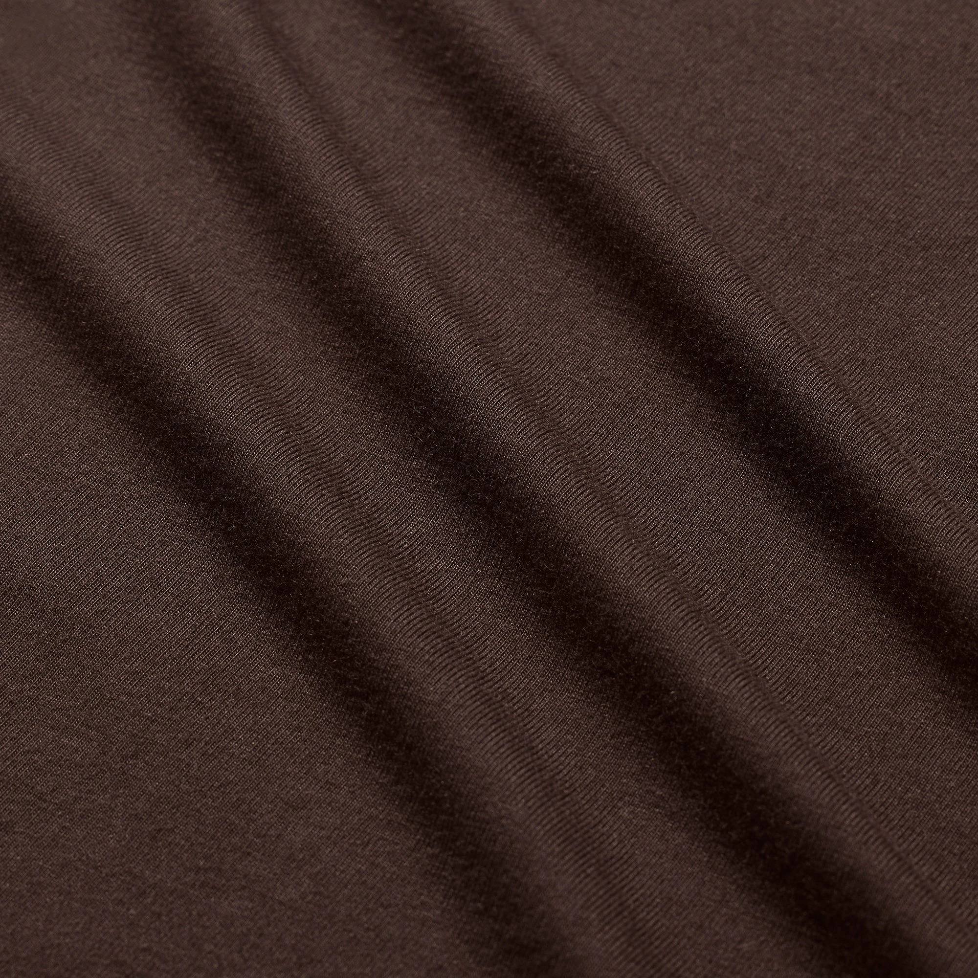 SMOOTH LAYERS DEEP PLUNGE HALTER TOP | ESPRESSO ADDITIONAL FABRIC DETAILS