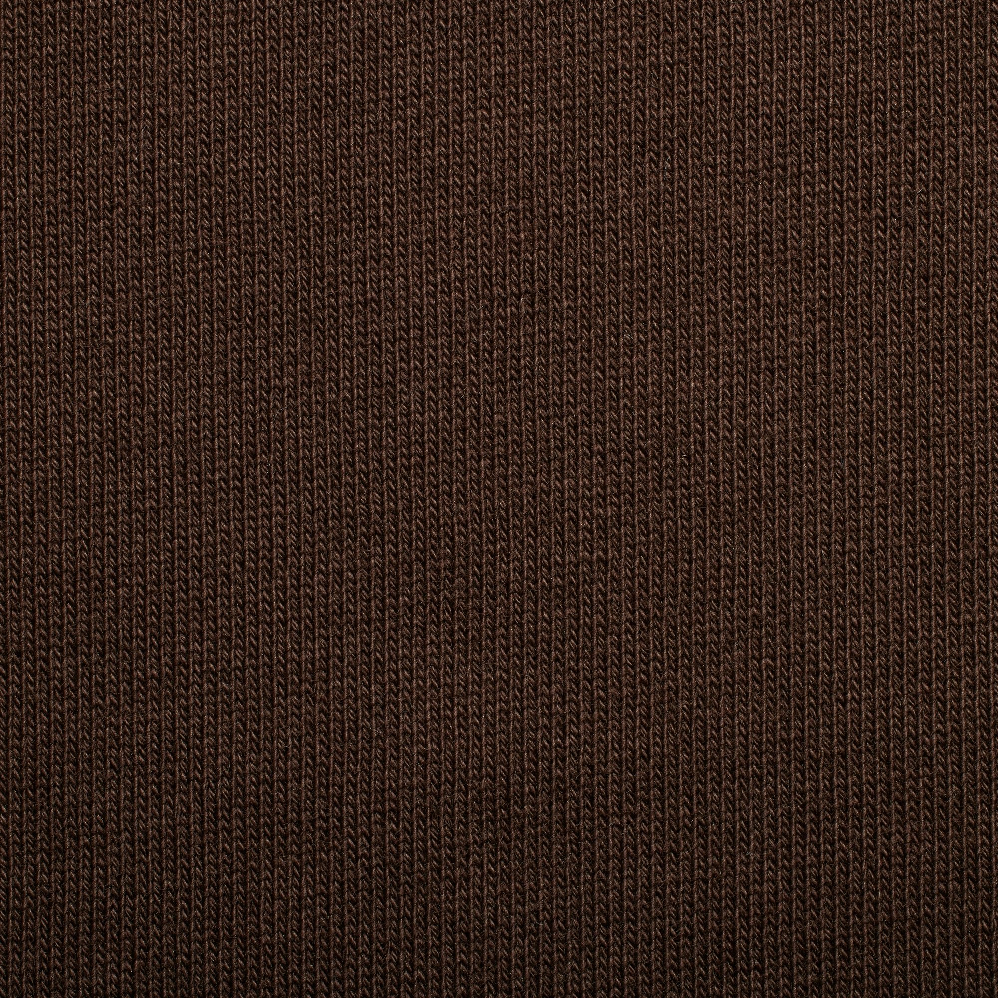 BOYFRIEND FLEECE V NECK PULLOVER | ESPRESSO ADDITIONAL FABRIC DETAILS