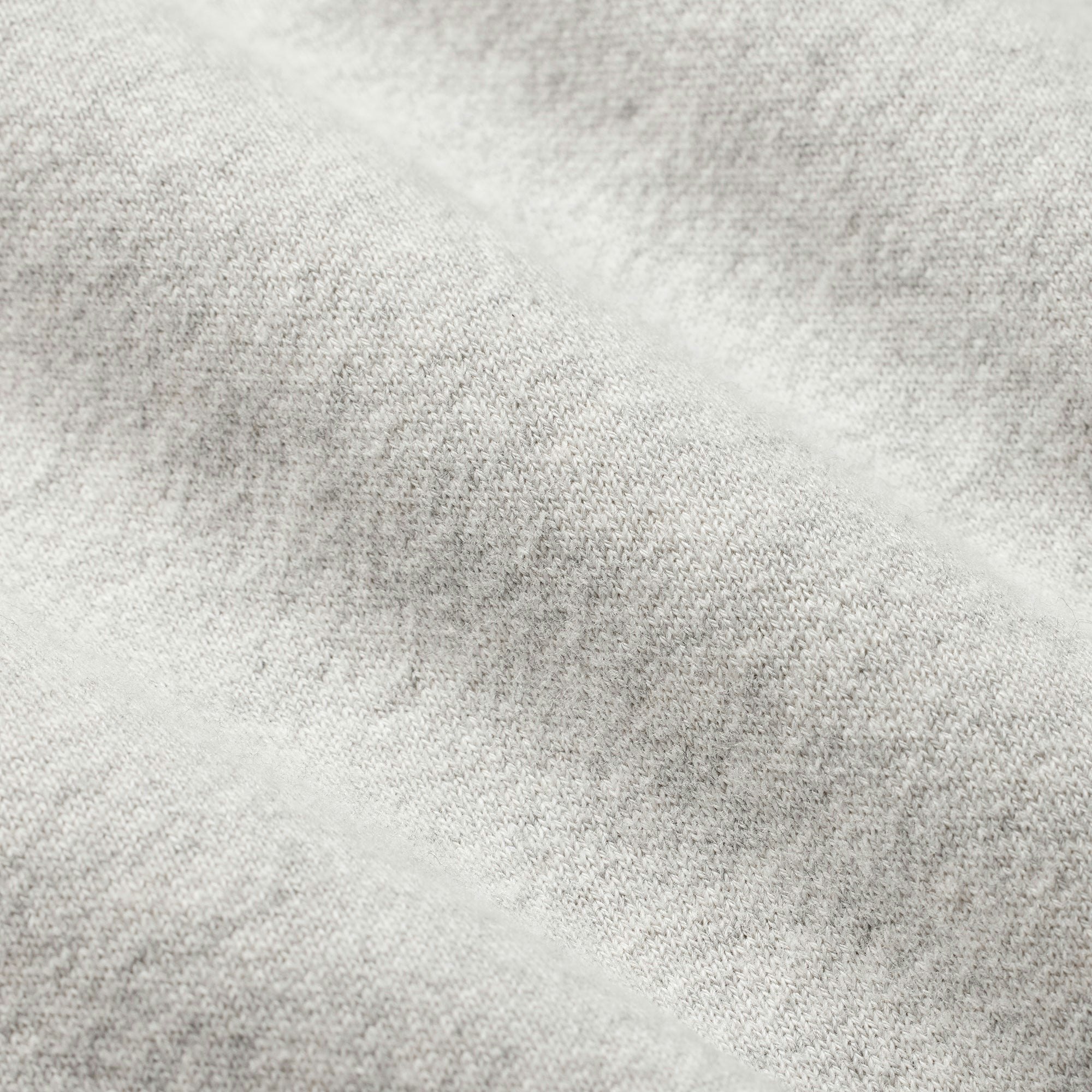 HEAVYWEIGHT FLEECE BOXY ZIP UP HOODIE | HEATHER GREY ADDITIONAL FABRIC DETAILS