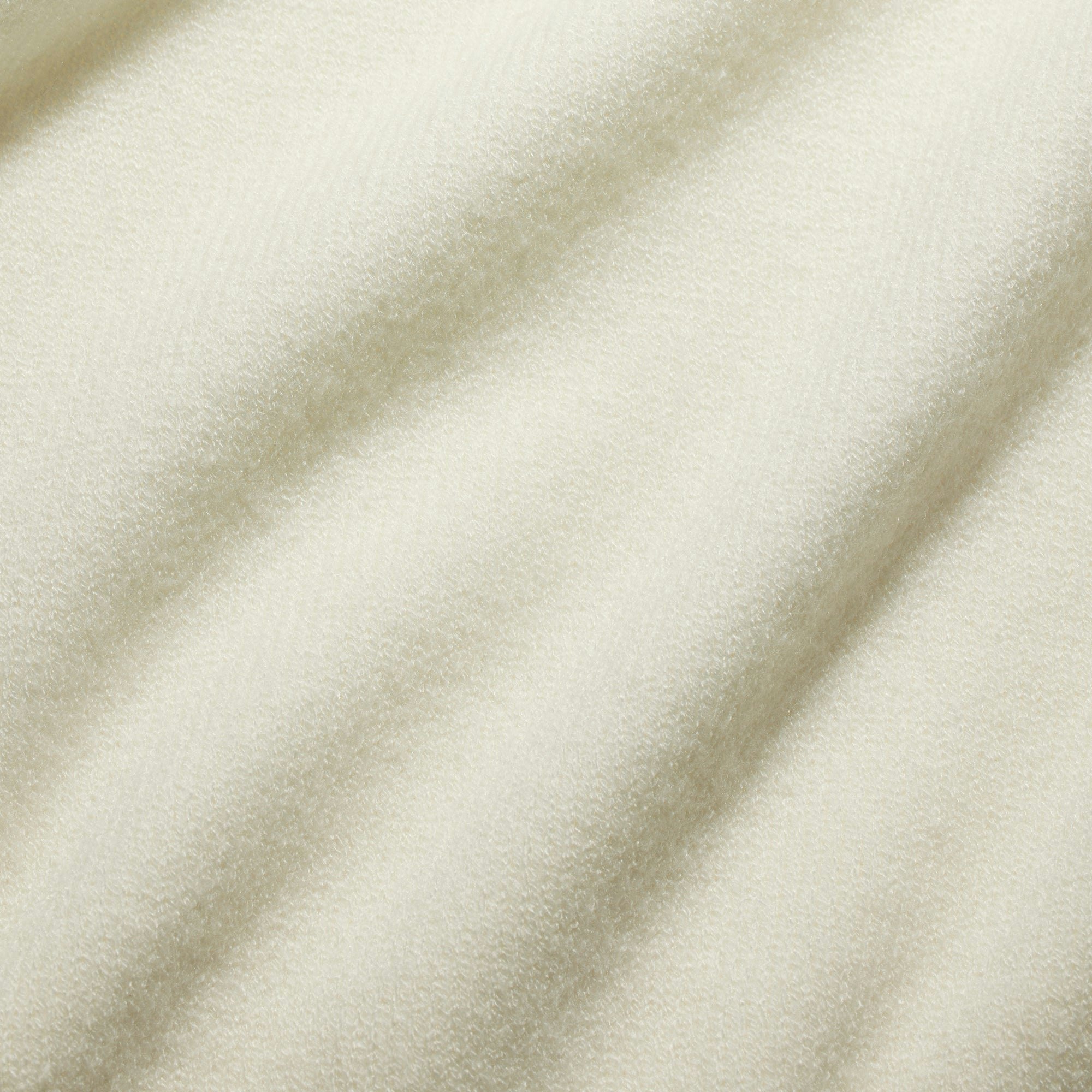 SWEATER KNITS LONG SLEEVE TOP | IVORY ADDITIONAL FABRIC DETAILS