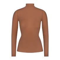 MOCK NECK LONG SLEEVE TOP