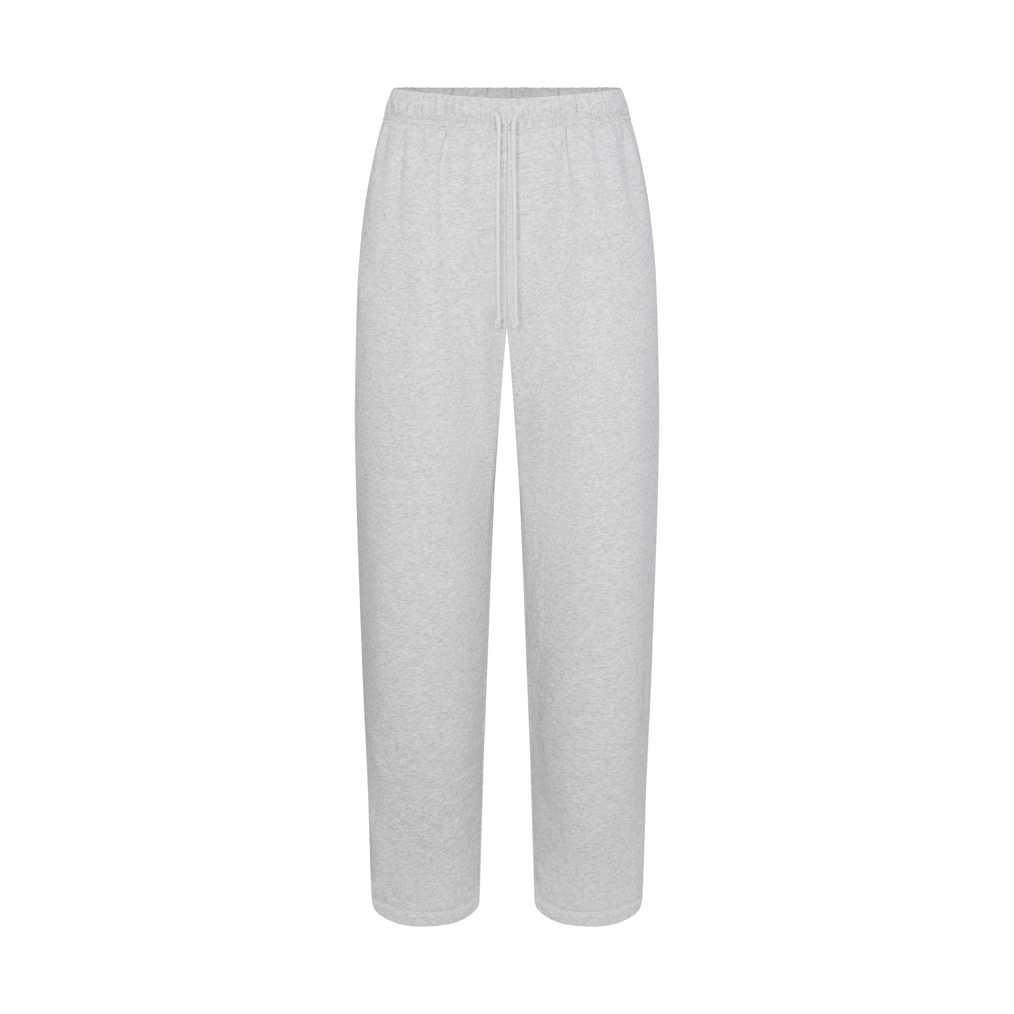 FLEECE LOUNGE MENS CLASSIC STRAIGHT LEG PANT | LIGHT HEATHER