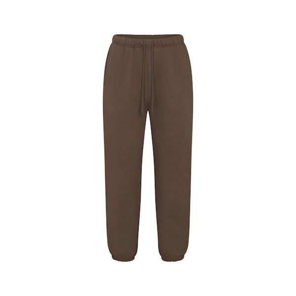 FLEECE LOUNGE MENS RELAXED JOGGER | DRIFTWOOD FLAT ON A WHITE BACKGROUND | FLT