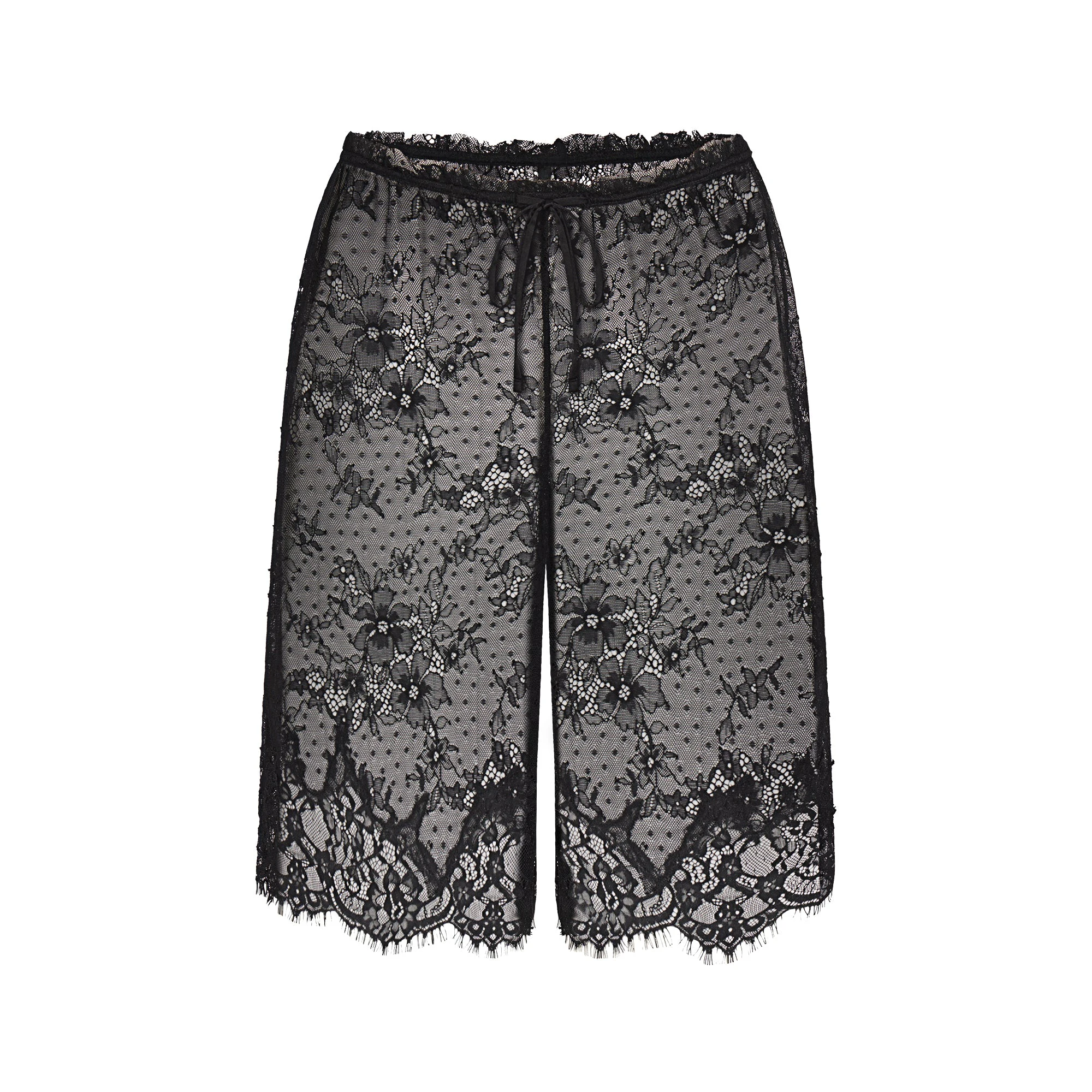 ULTRA FINE LACE SHORT | OBSIDIAN FLAT ON A WHITE BACKGROUND | FLT