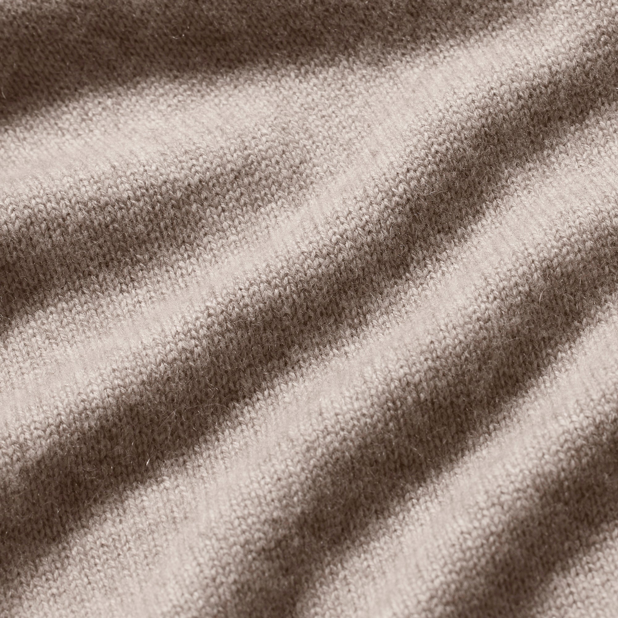 WOOL CASHMERE ZIP UP MOCK NECK SWEATER | LINEN | SKIMS