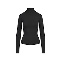 COTTON JERSEY TURTLENECK