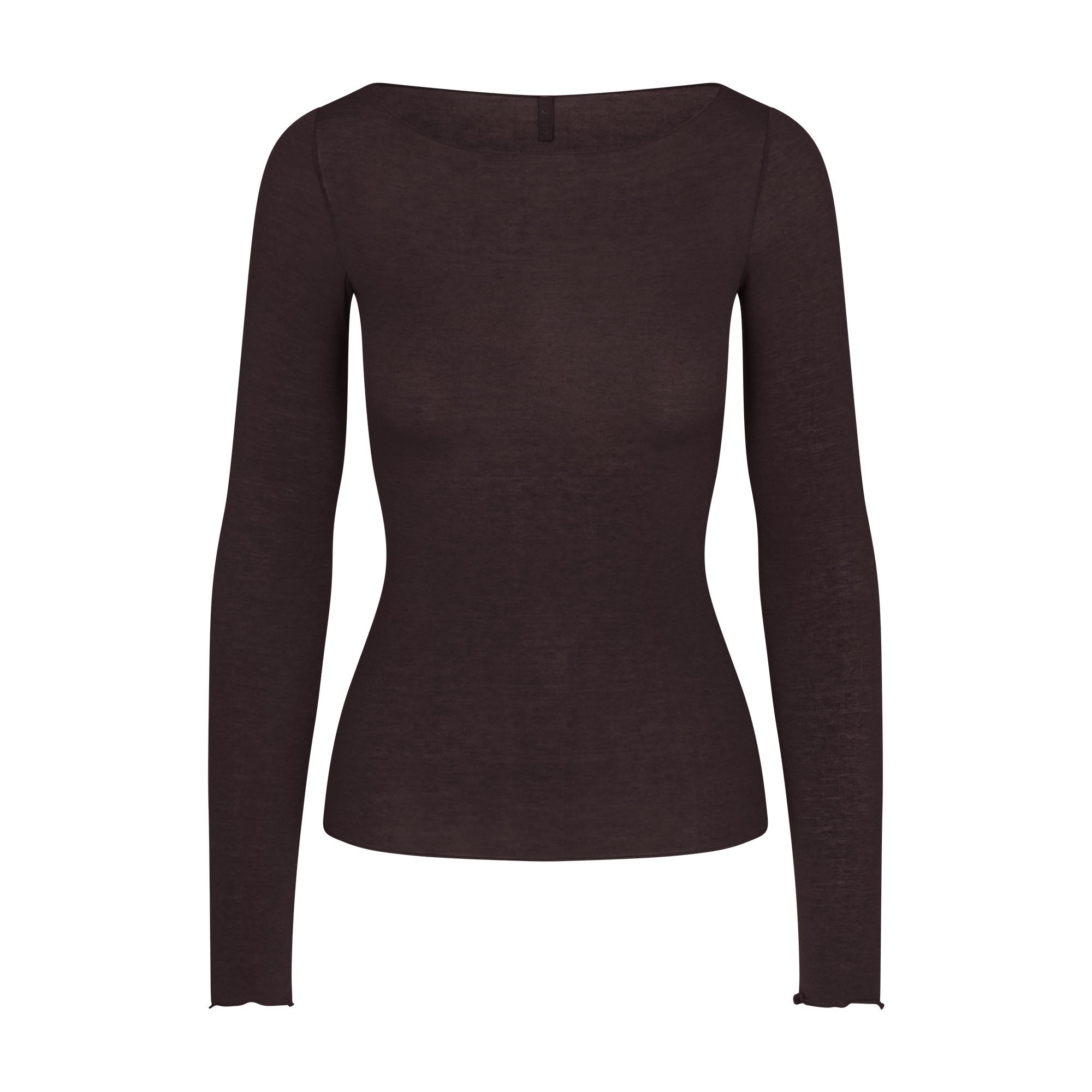 digne sheer boat neck カットソー Sheer boat-neck top
