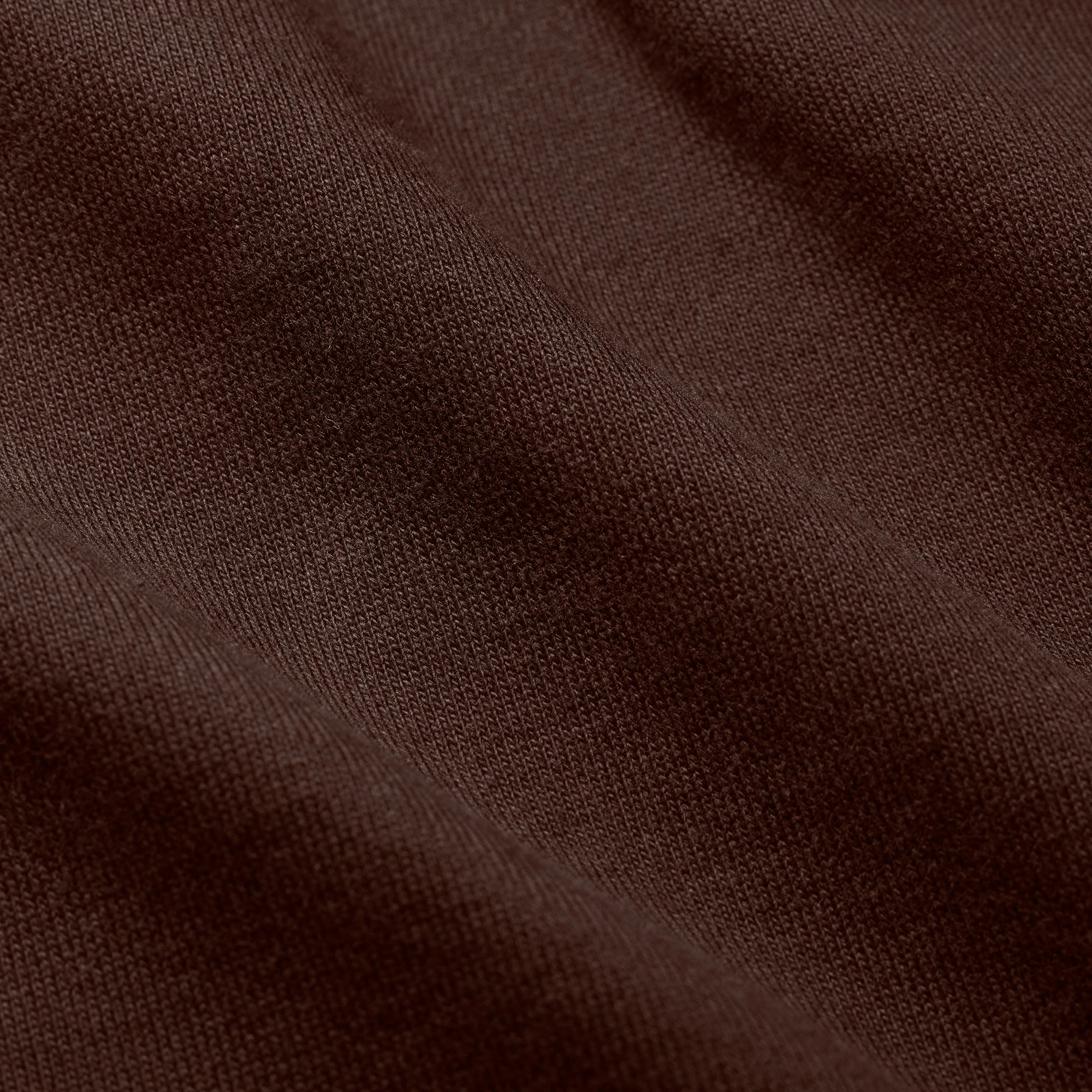 BOYFRIEND FLEECE OVERSIZED TRENCH COAT | ESPRESSO ADDITIONAL FABRIC DETAILS