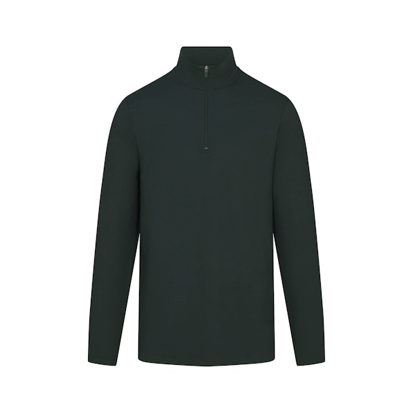 OUTDOOR JERSEY MENS HALF ZIP TOP | TINT FLAT ON A WHITE BACKGROUND @ | FLT