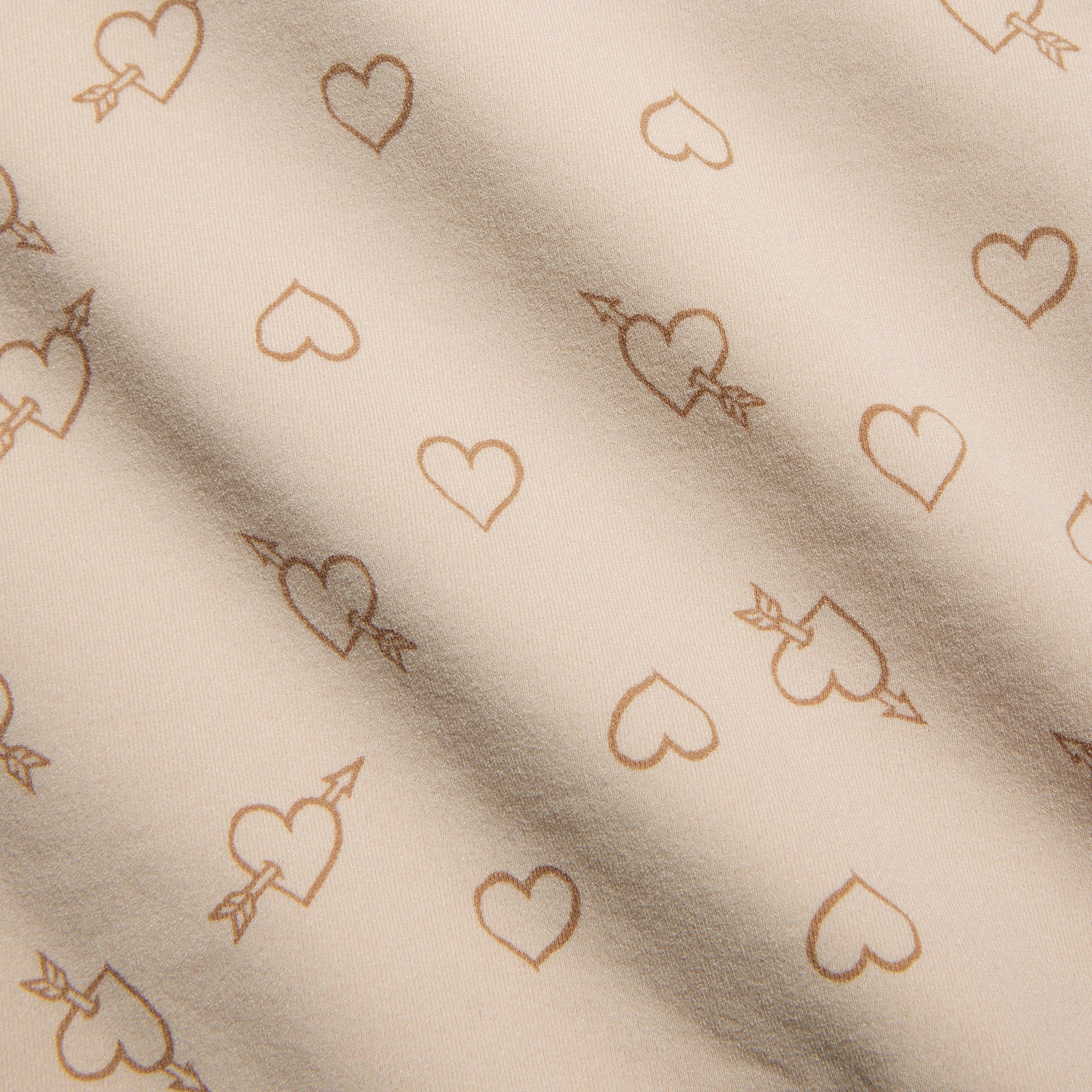 FITS EVERYBODY LACE ONESIE | MICA SKETCHED HEARTS ADDITIONAL FABRIC DETAILS | about this fabric