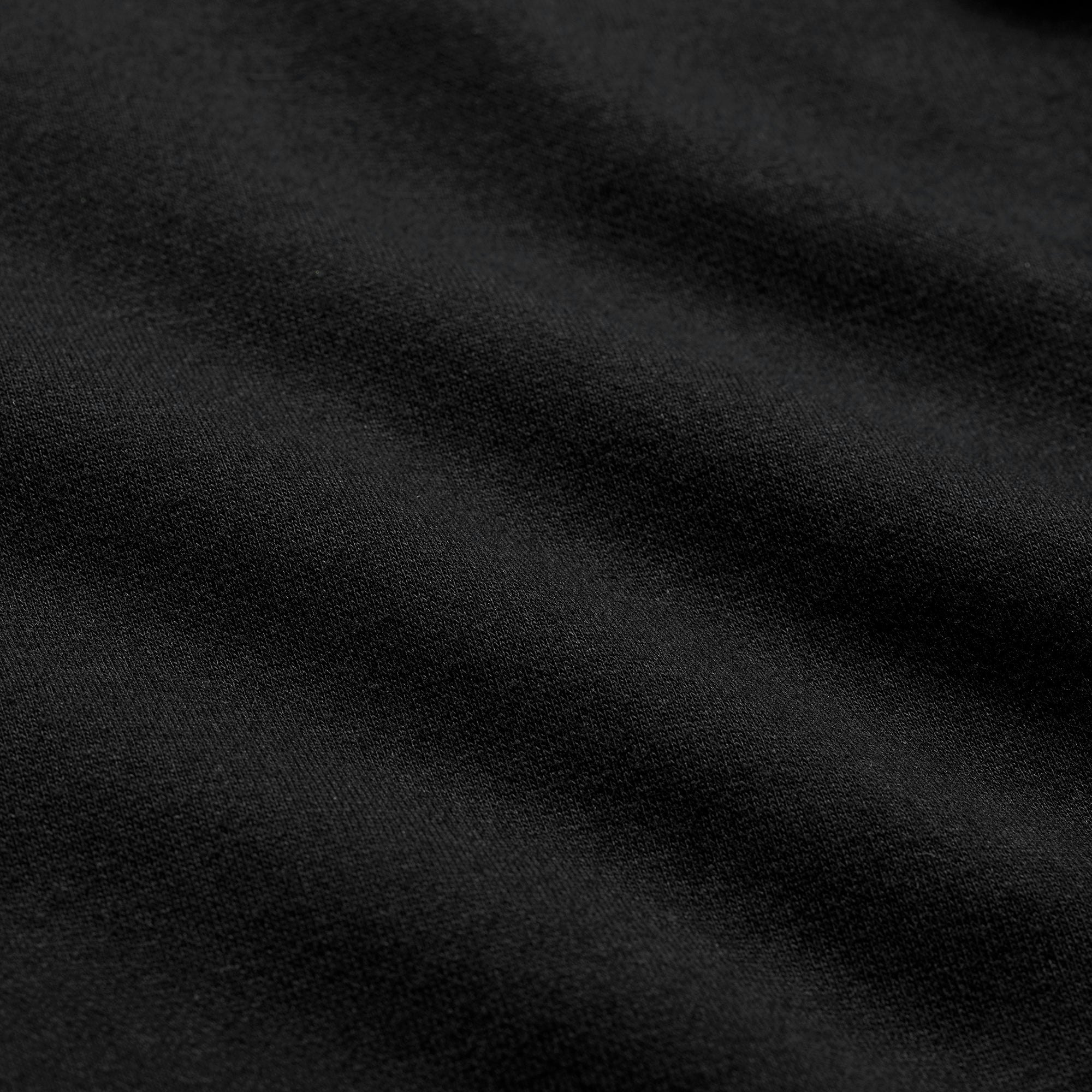 COTTON FLEECE LOW RISE SLIM PANT | ONYX ADDITIONAL FABRIC DETAILS | about this fabric