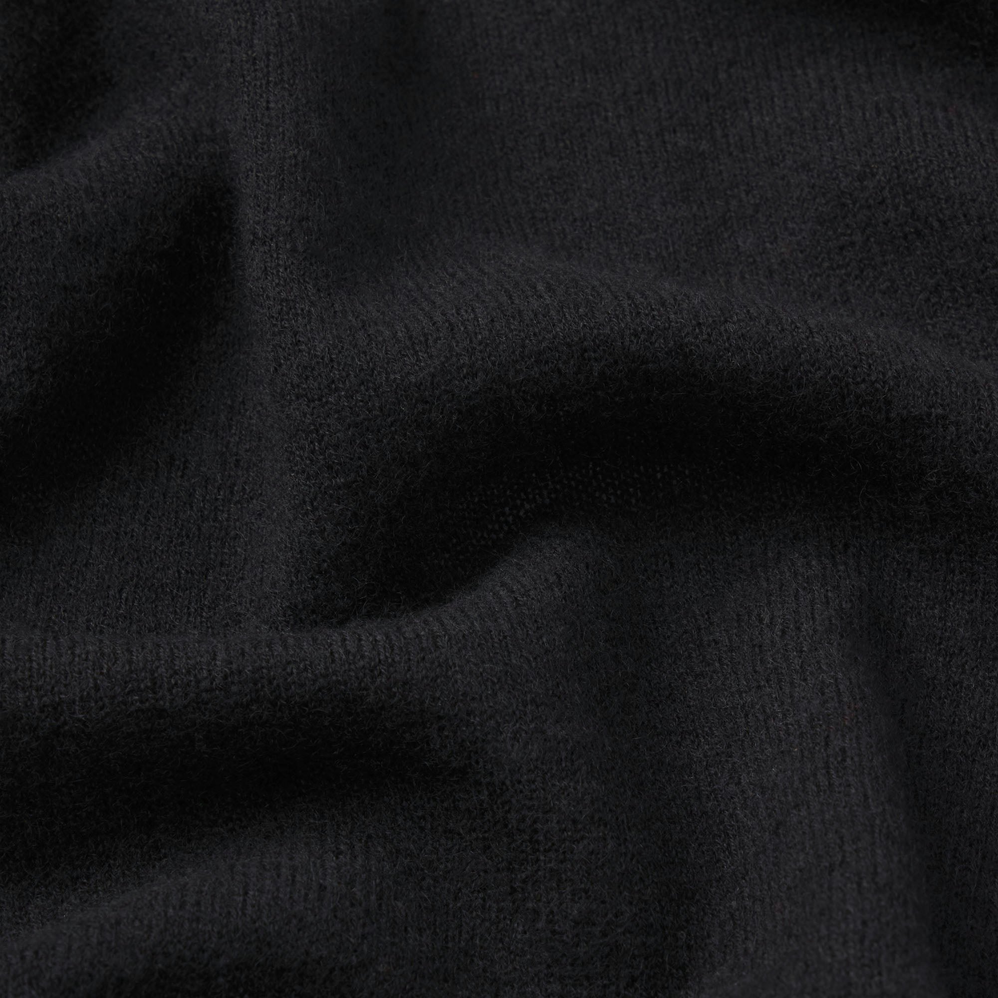 FEATHERWEIGHT CASHMERE TEE | ONYX ADDITIONAL FABRIC DETAILS