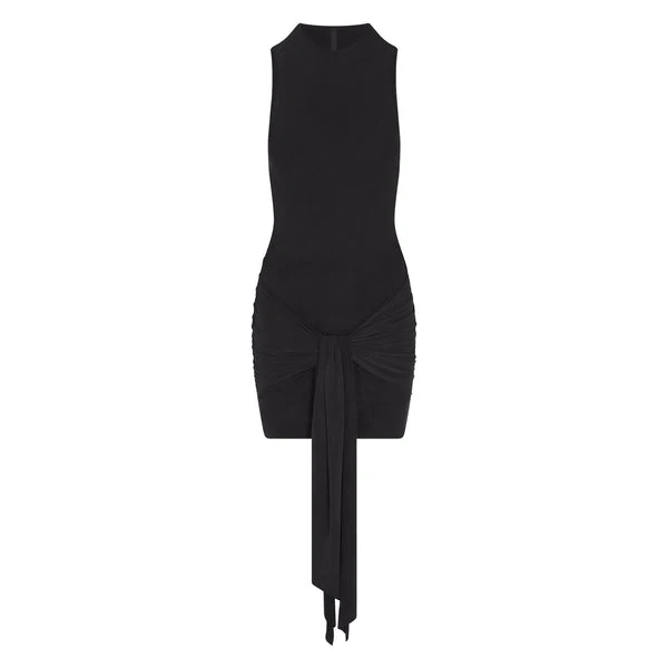COTTON RIB TANK DRESS | SOOT | SKIMS
