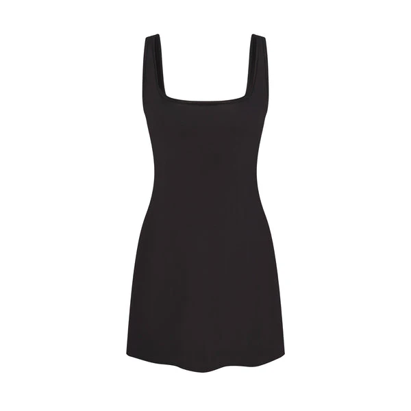 FITS EVERYBODY LACE LONG SLIP DRESS | ONYX | SKIMS FITS EVERYBODY LACE LONG SLIP DRESS | ONYX | SKIMS