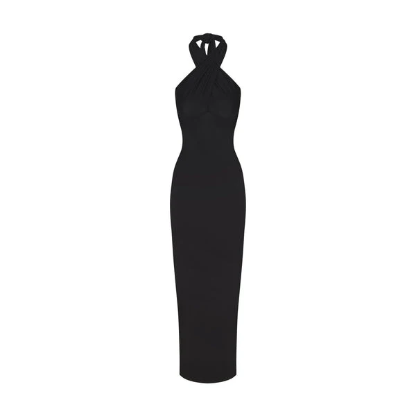 skims cut out long dress SMOOTH LAYERS CUT OUT LONG DRESS | HENNA