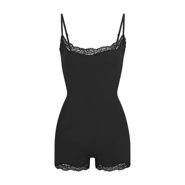 SOFT LOUNGE LONG SLIP DRESS | ONYX | SKIMS SOFT LOUNGE LONG SLIP DRESS | ONYX | SKIMS