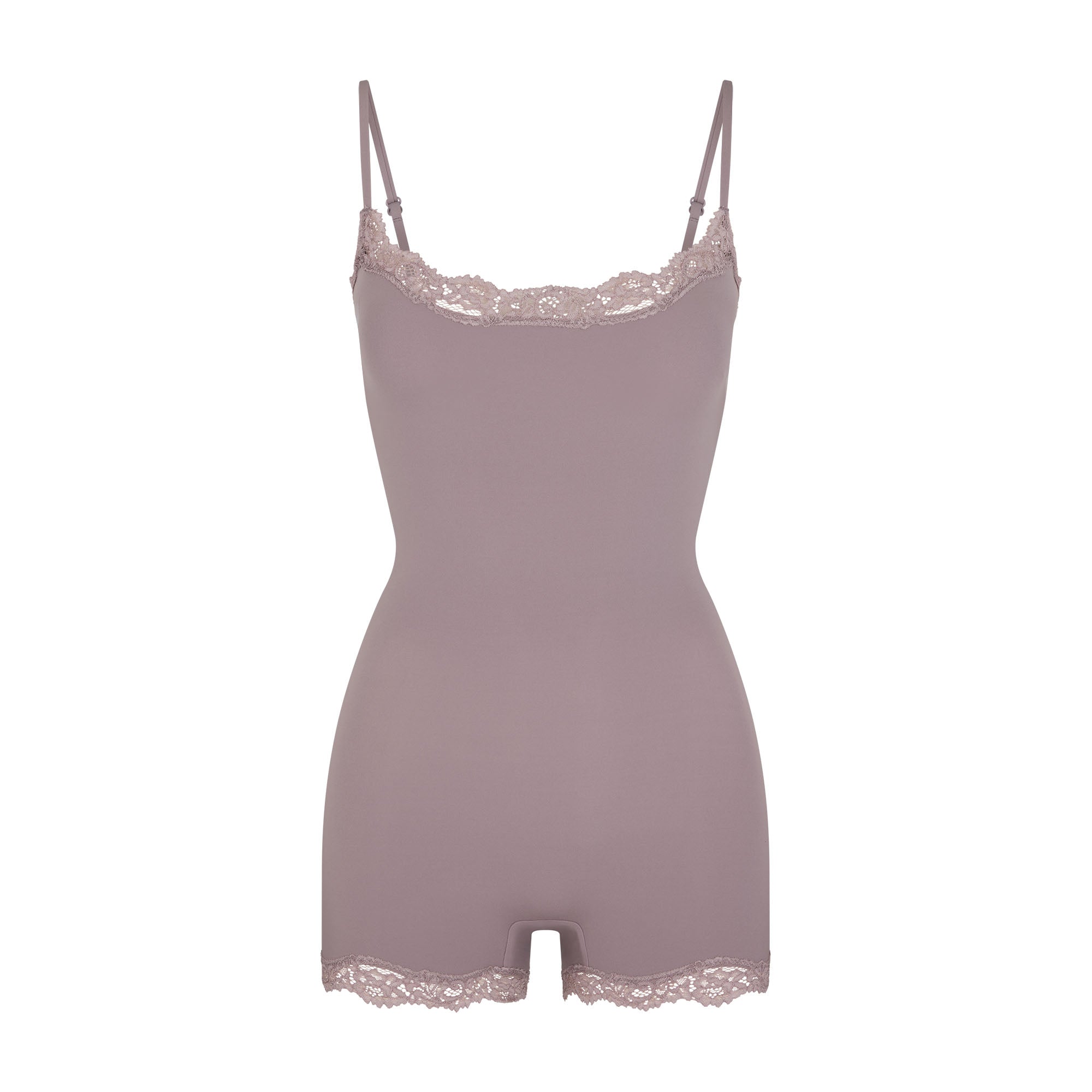 FITS EVERYBODY LACE ONESIE | ZINC | XXS