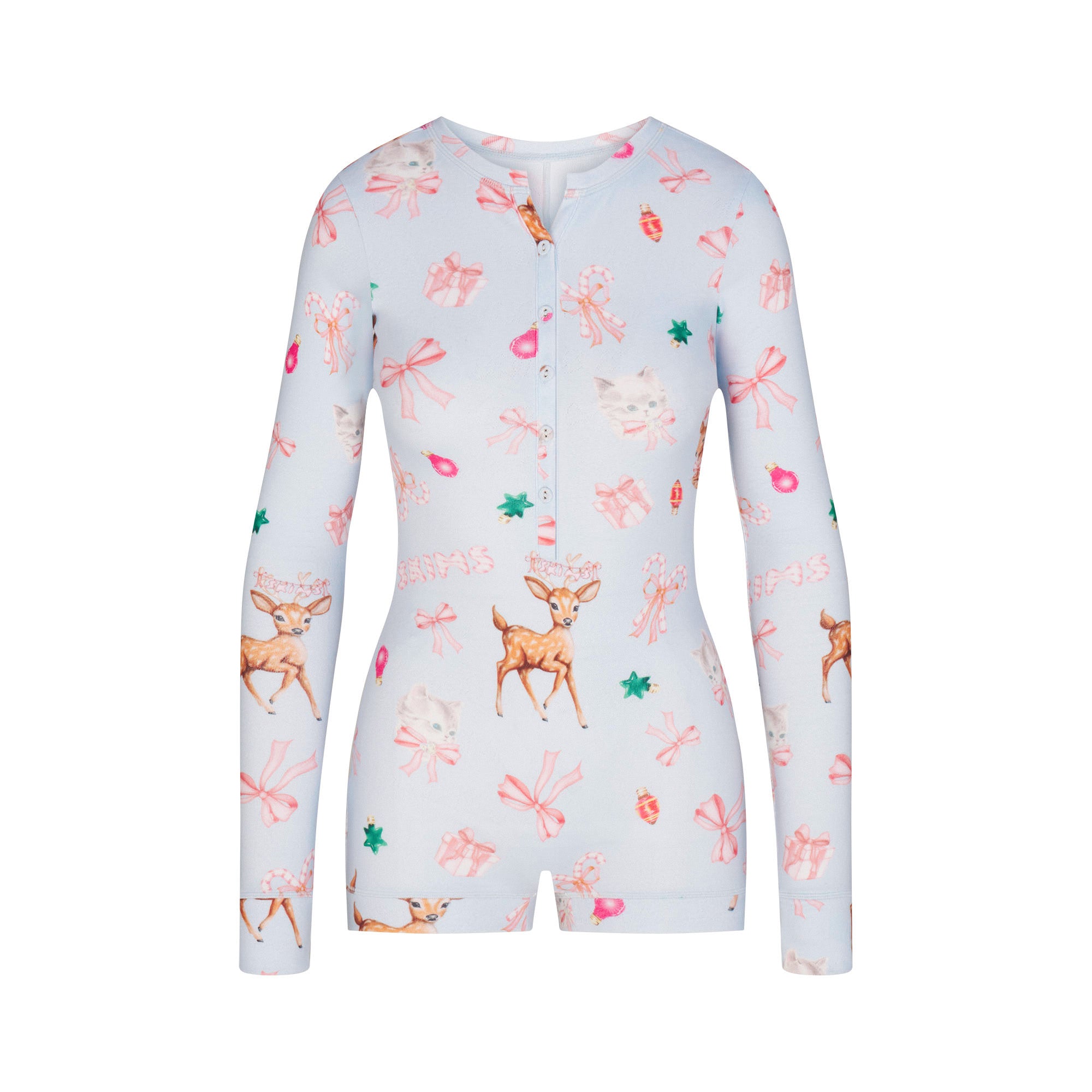 HENLEY SHORT ONESIE