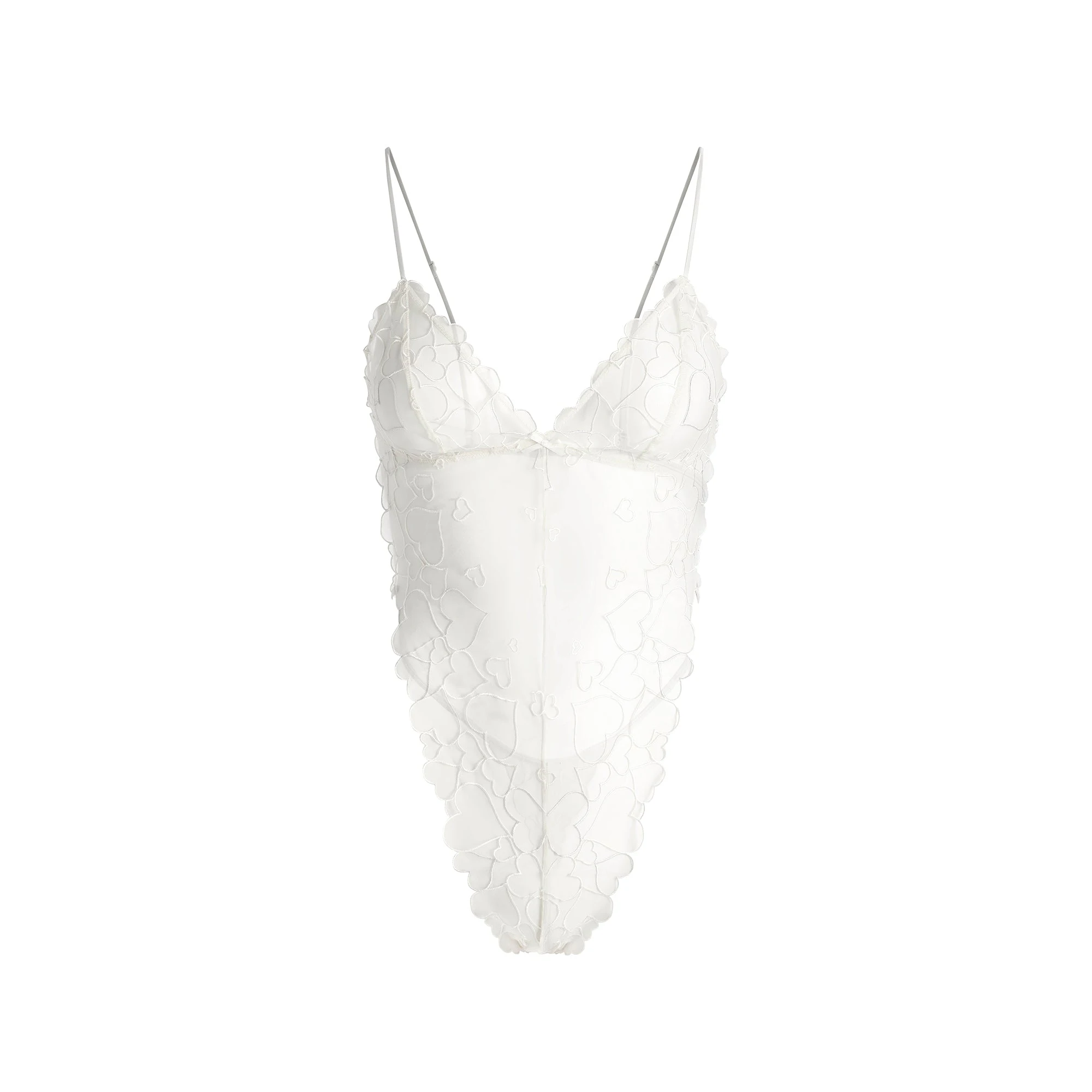EMBROIDERED TULLE TEDDY | MARBLE FLAT ON A WHITE BACKGROUND | FLT