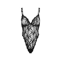 STRETCH LACE TEDDY
