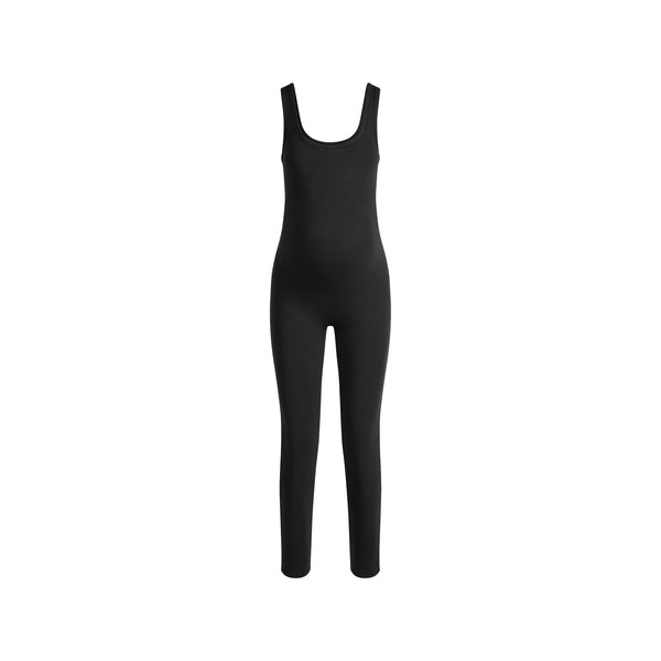 【関税込み】SKIMS ブラック Outdoor キャミ ジャンプスーツ SKIMS-LOUNGEWEAR-OS-ONS-8805W-
