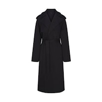 BOYFRIEND FLEECE OVERSIZED TRENCH COAT