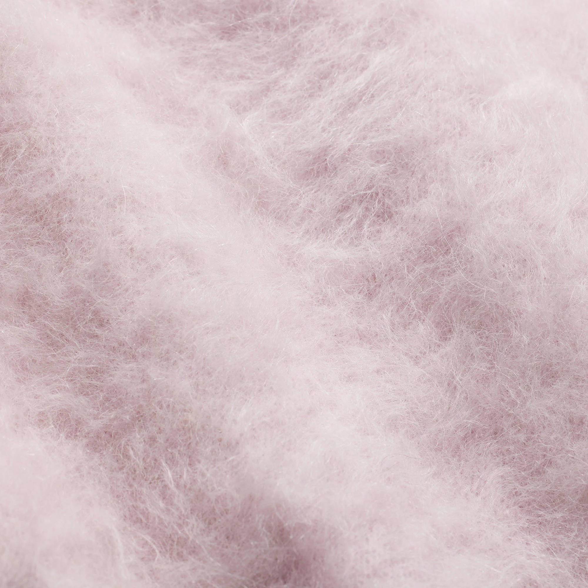 BRUSHED ALPACA CREWNECK SWEATER | CHERRY BLOSSOM ADDITIONAL FABRIC DETAILS