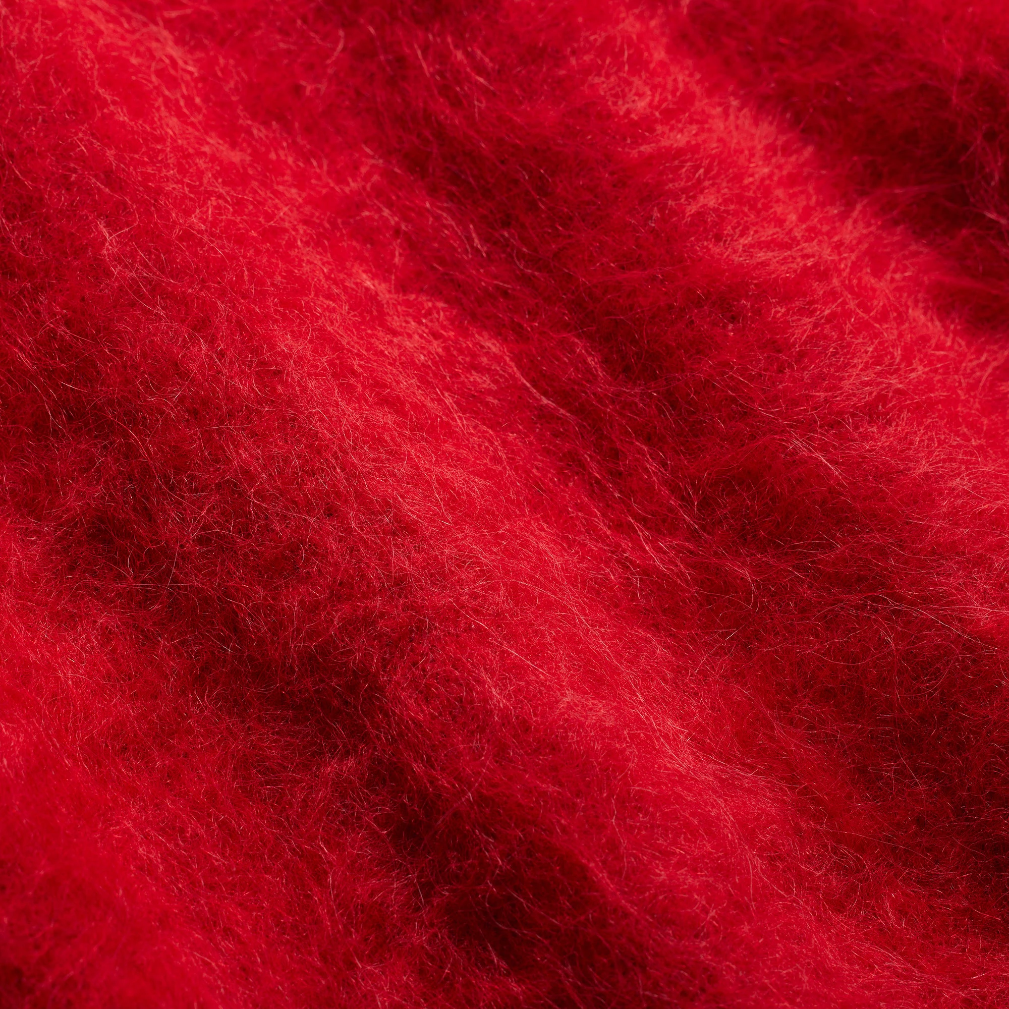 BRUSHED ALPACA CREWNECK SWEATER | CRANBERRY ADDITIONAL FABRIC DETAILS