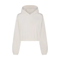 CROPPED ZIP UP JACKET