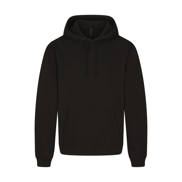 Plain black mens hoodie sales