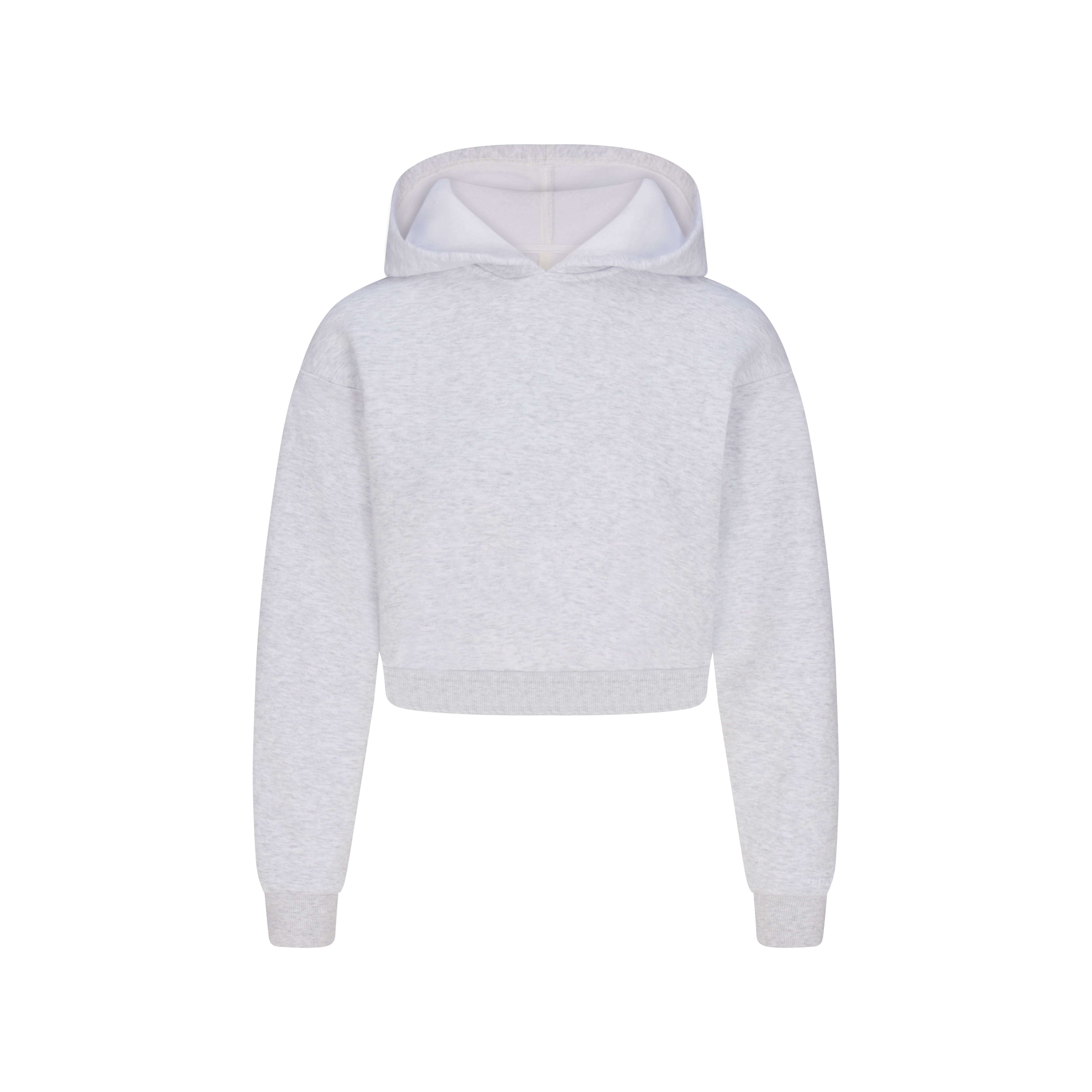 COTTON FLEECE CLASSIC HOODIE | BARELY PINK