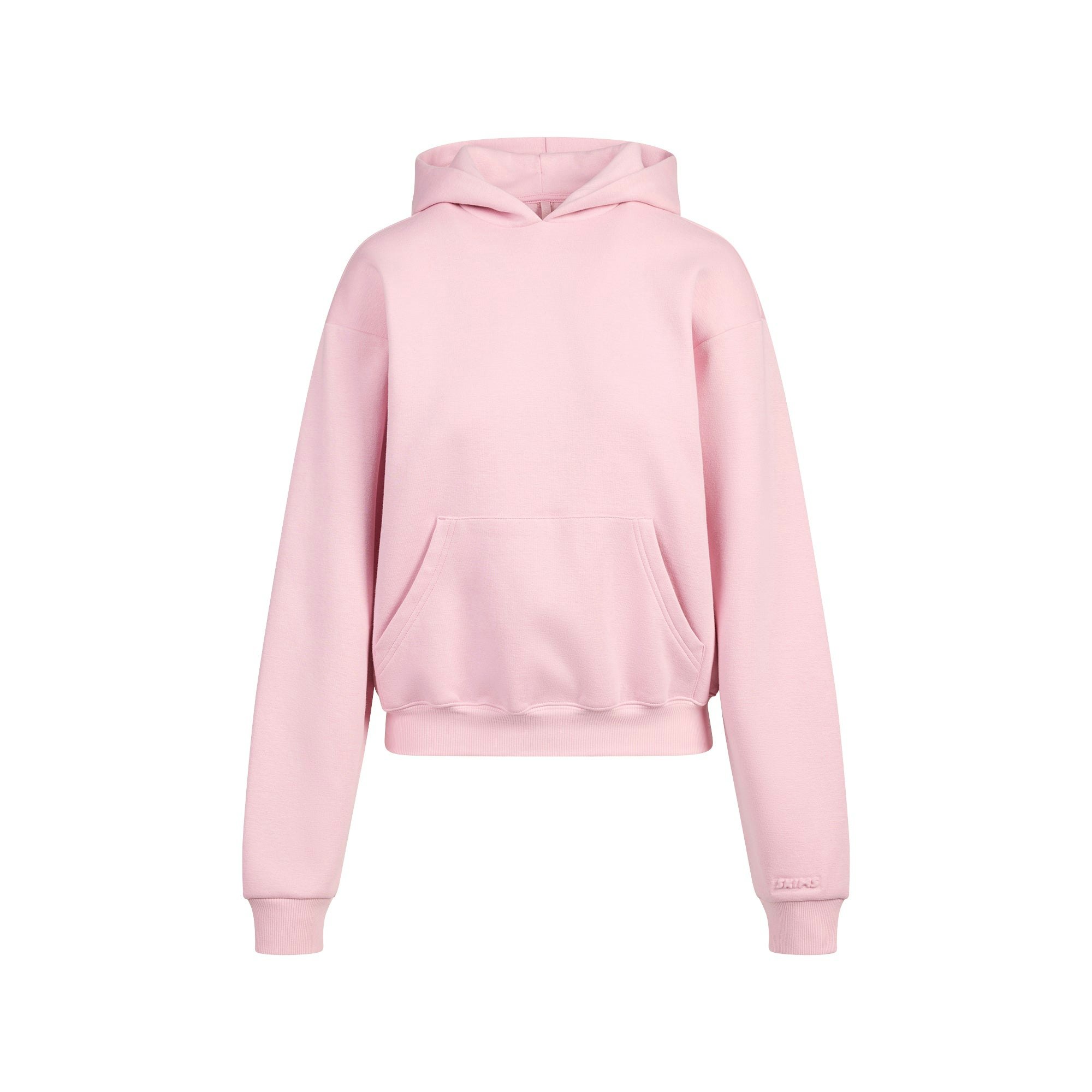 COTTON FLEECE CLASSIC HOODIE | HALITE FLAT ON A WHITE BACKGROUND | FLT