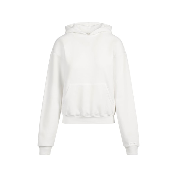 COTTON FLEECE CLASSIC HOODIE | MARBLE FLAT ON A WHITE BACKGROUND | FLT