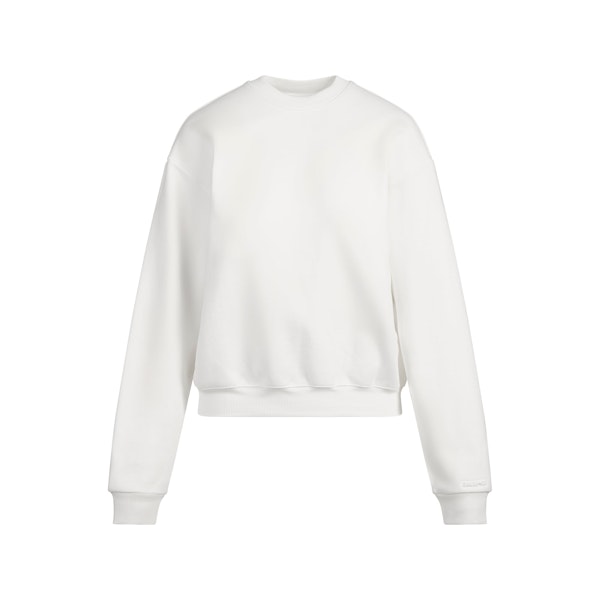COTTON FLEECE CLASSIC CREWNECK | MARBLE FLAT ON A WHITE BACKGROUND | FLT