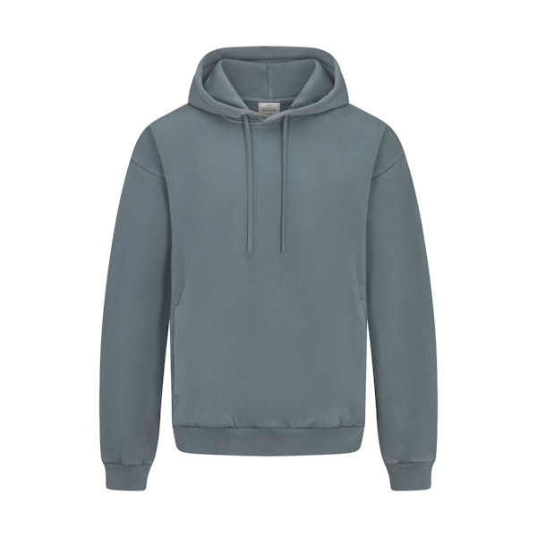 HEAVYWEIGHT FLEECE MENS HOODIE | KYANITE FLAT ON A WHITE BACKGROUND | FLT
