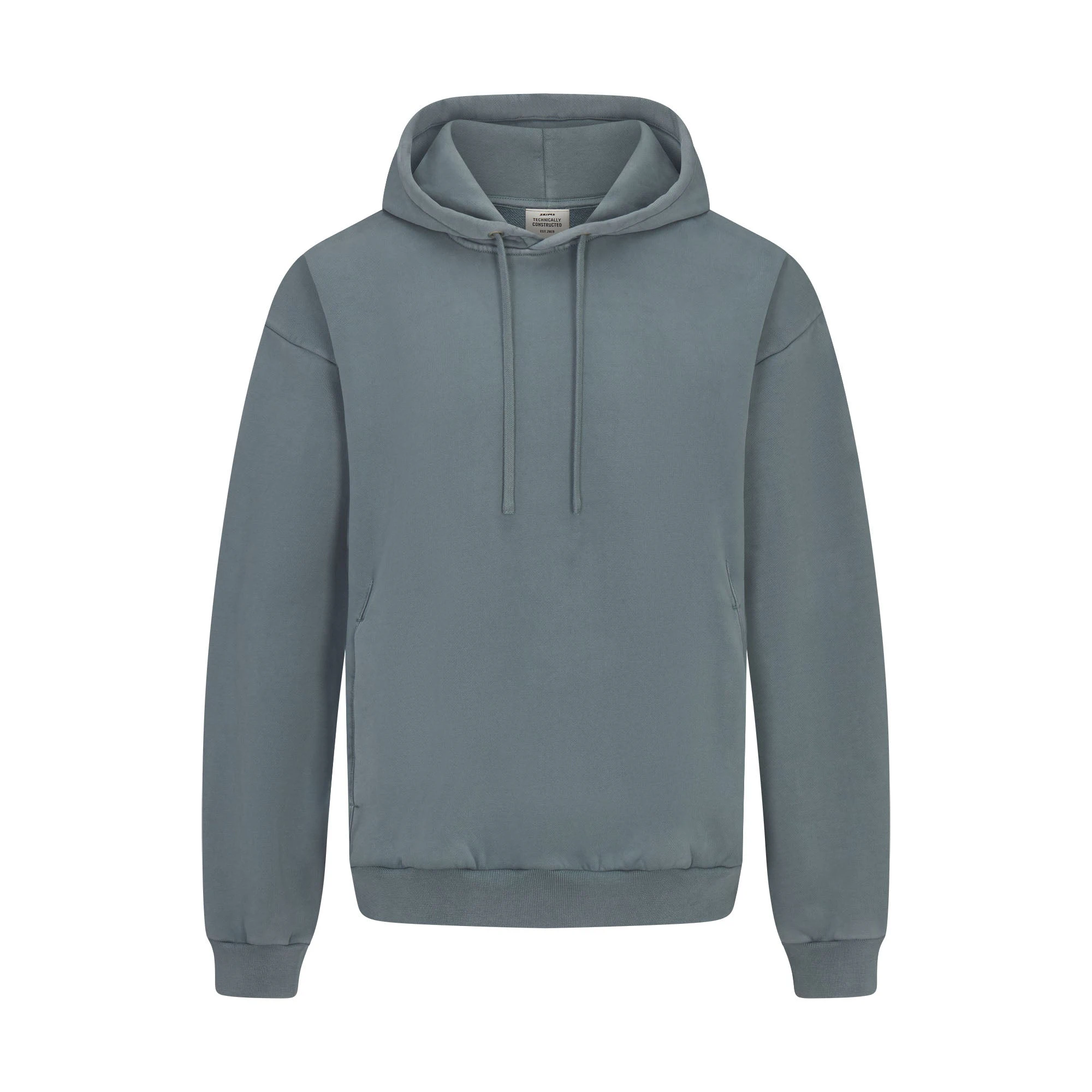 HEAVYWEIGHT FLEECE MENS HOODIE | KYANITE FLAT ON A WHITE BACKGROUND | FLT