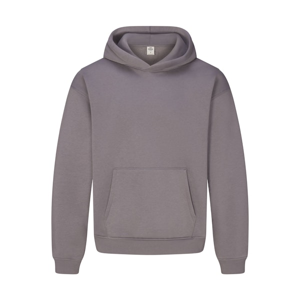 FLEECE LOUNGE MENS RELAXED HOODIE | SHADOW FLAT ON A WHITE BACKGROUND | FLT