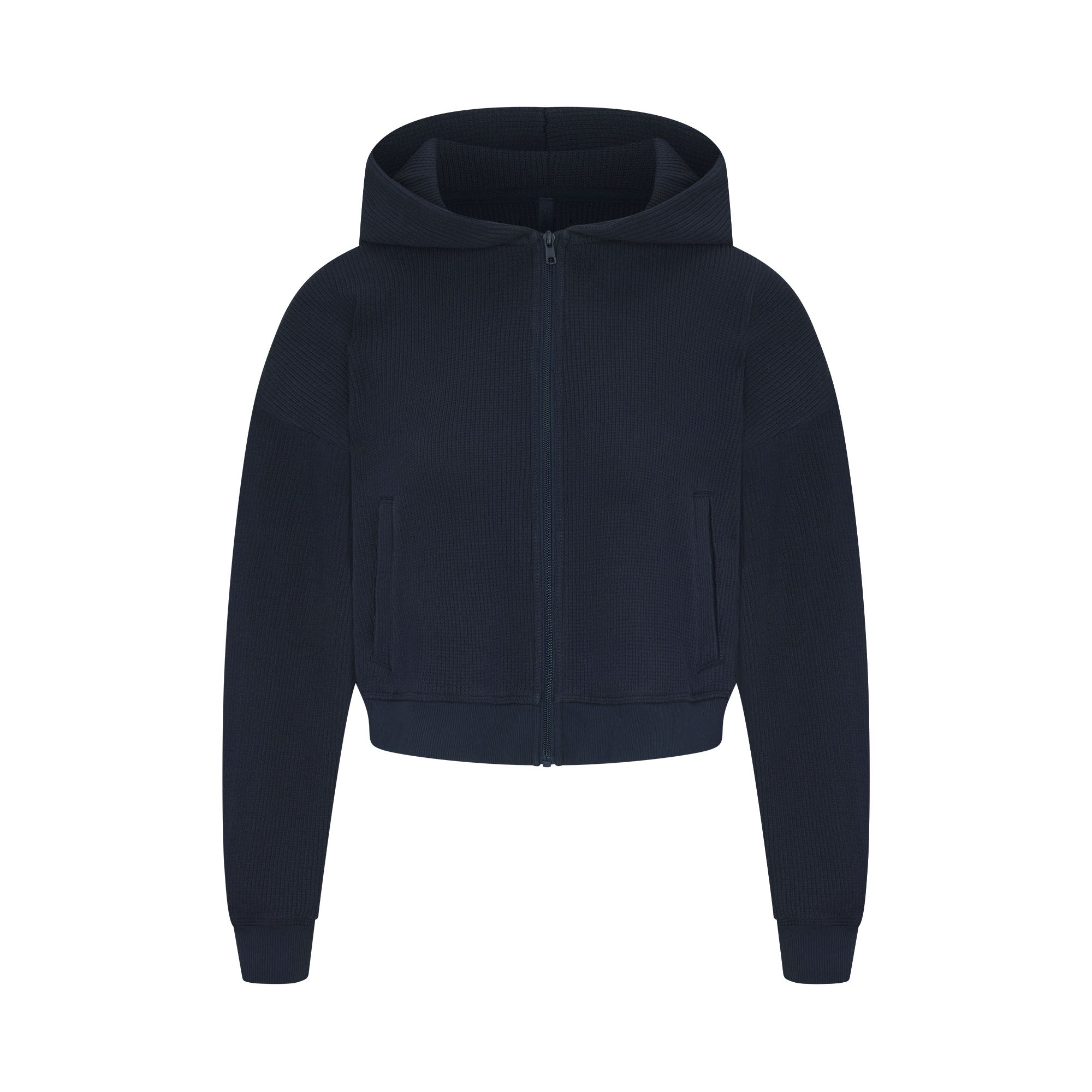 Cropped zip up fleece new arrivals