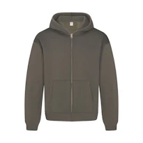 MENS RELAXED ZIP UP HOODIE
