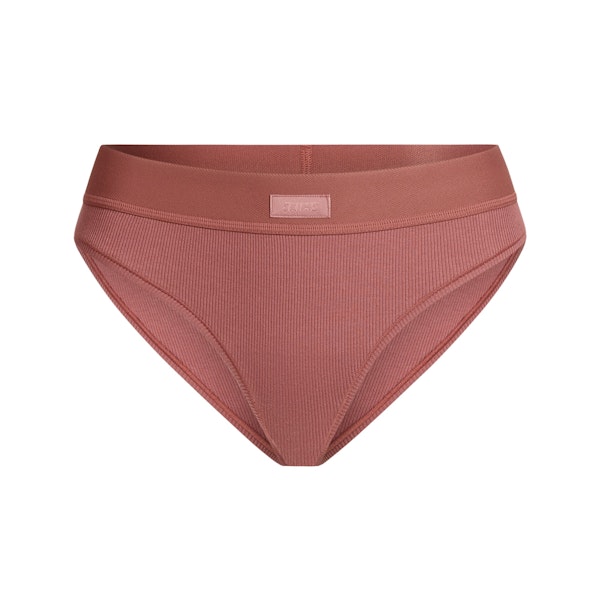 COTTON RIB BRIEF | REDWOOD FLAT ON A WHITE BACKGROUND | FLT